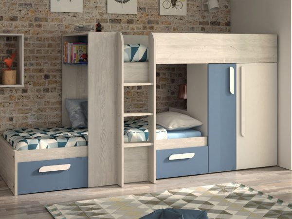 barca blue bunkbed 1219 p 2