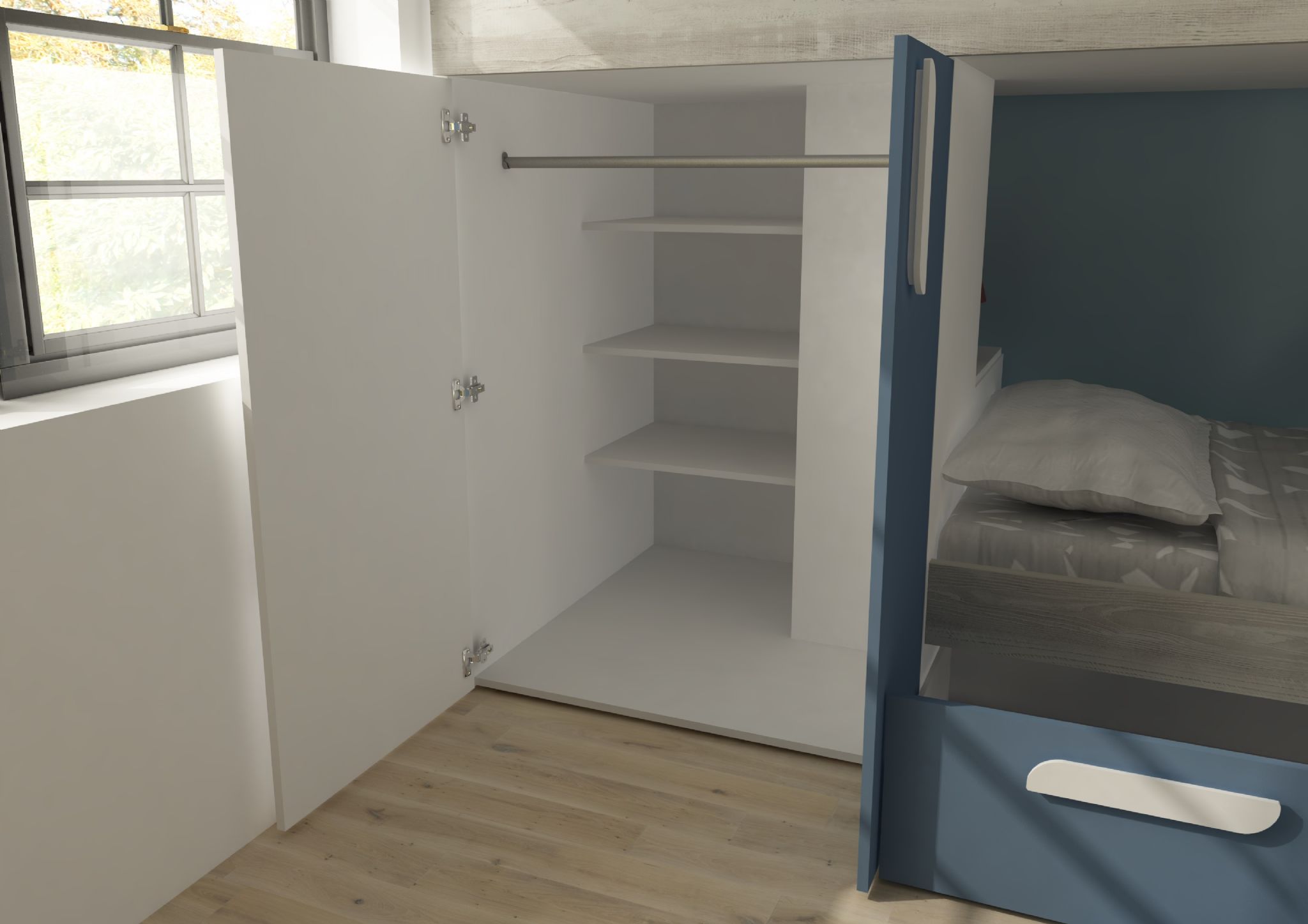 barca blue bunkbed 4 1219 p 1 barca blue bunkbed 4 1219 p 1