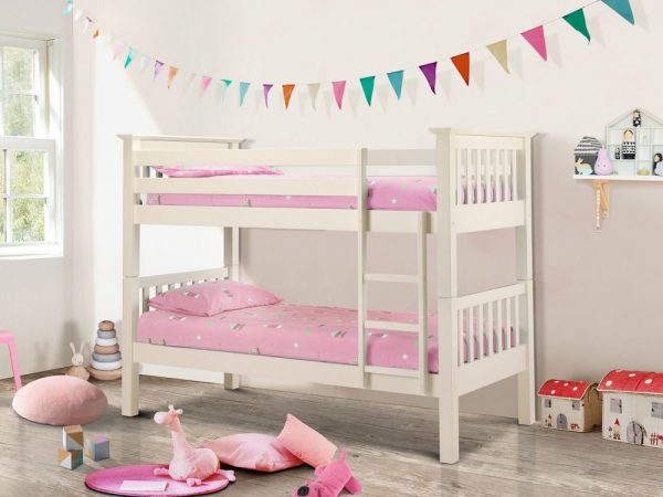 barcelona white bunk bed 821 p 2