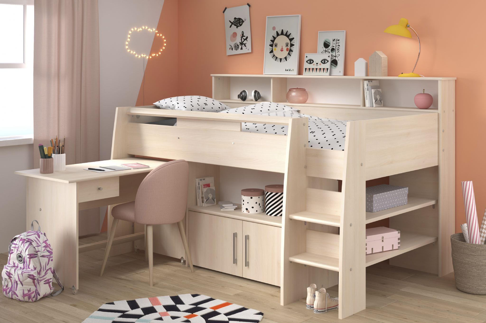 parisot kurt 1 midsleeper kids bed 2 138 p 1 parisot kurt 1 midsleeper kids bed 2 138 p 1