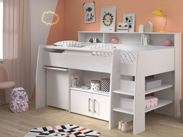 parisot swan midsleeper kids bed 145 p 2