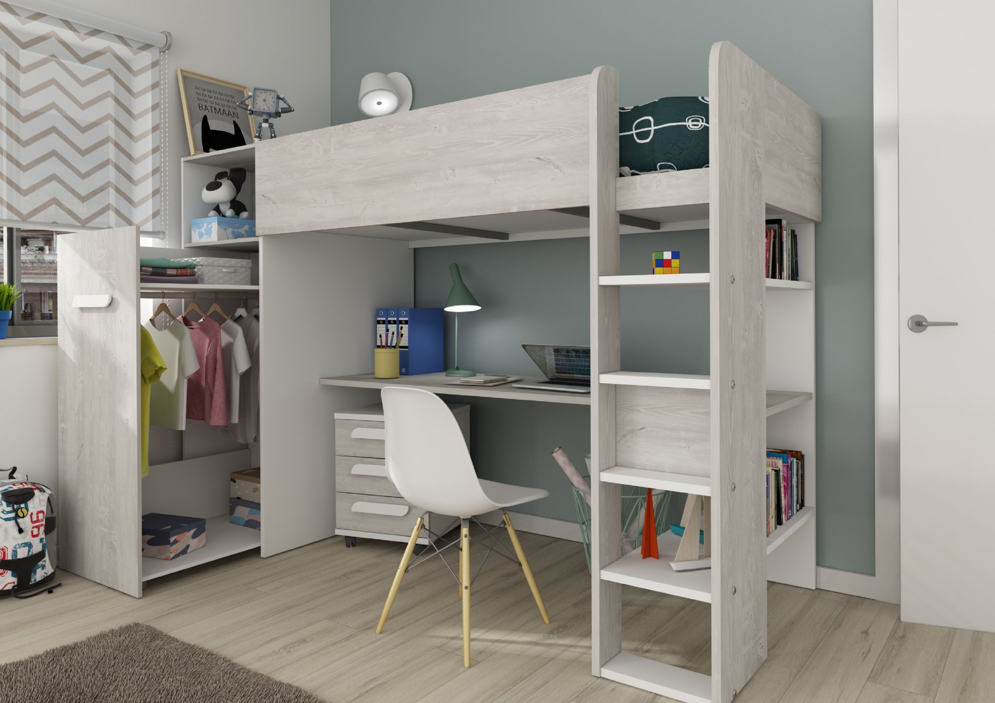 tarragona highsleeper white c 1224 p