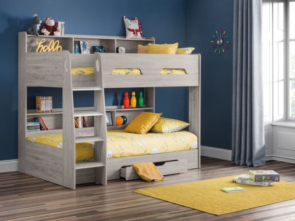 Orion Bunk Grey Oak Roomset