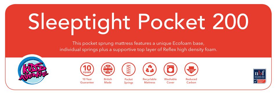 Sleeptight Pocket 200cm Label (RED LABEL) Sleeptight Pocket 200cm Label (RED LABEL)