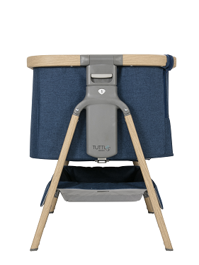 cozee oak midnight blue   side view down cozee oak midnight blue   side view down