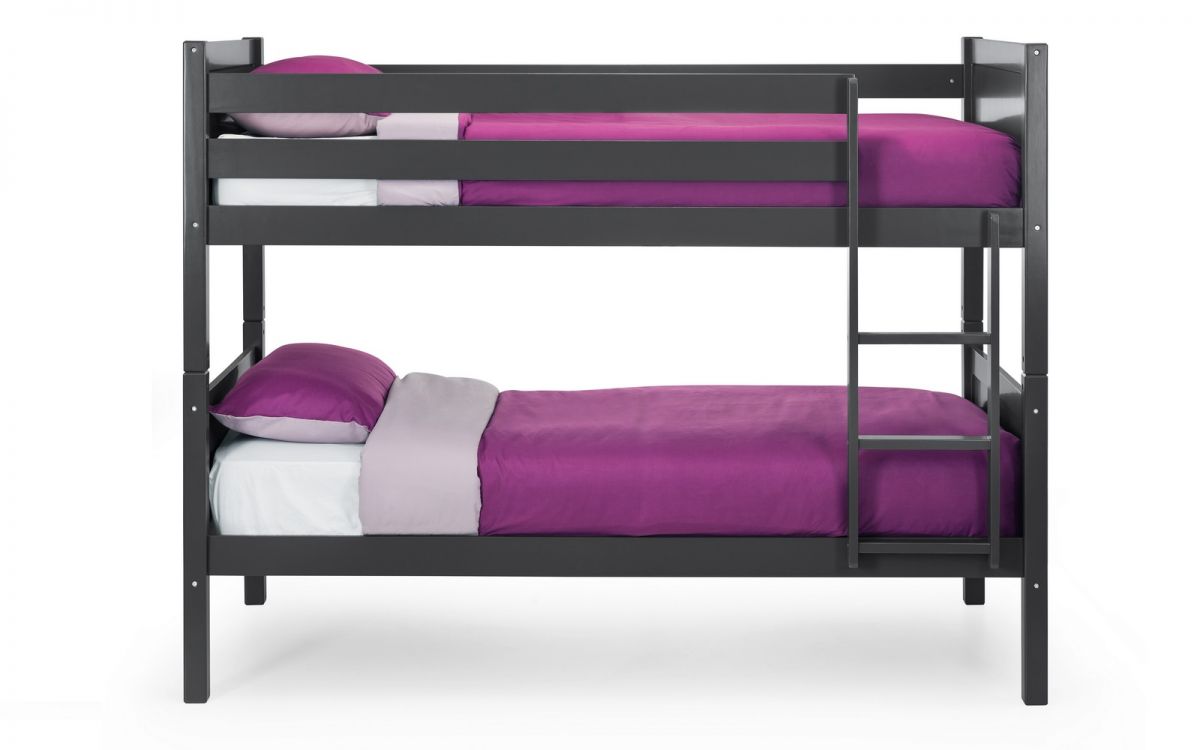 bella anthracite bunk front bella anthracite bunk front