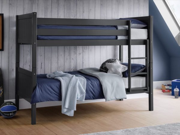 bella anthracite bunk roomset