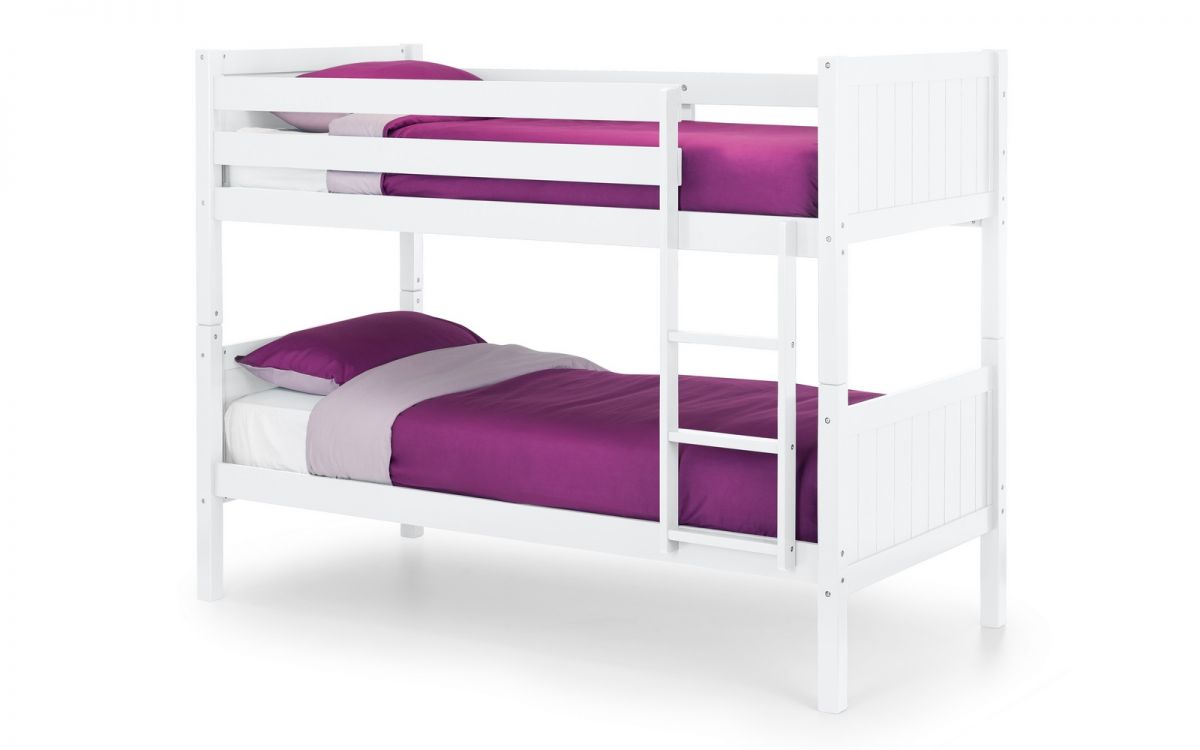 bella white bunk bed dressed bella white bunk bed dressed