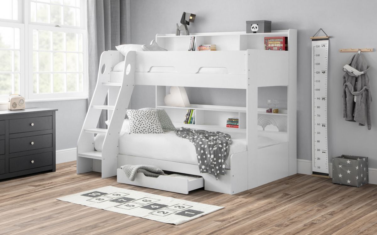 orion white triple bunk roomset orion white triple bunk roomset