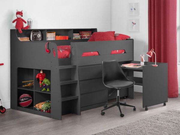jupiter midsleeper anthracite roomset