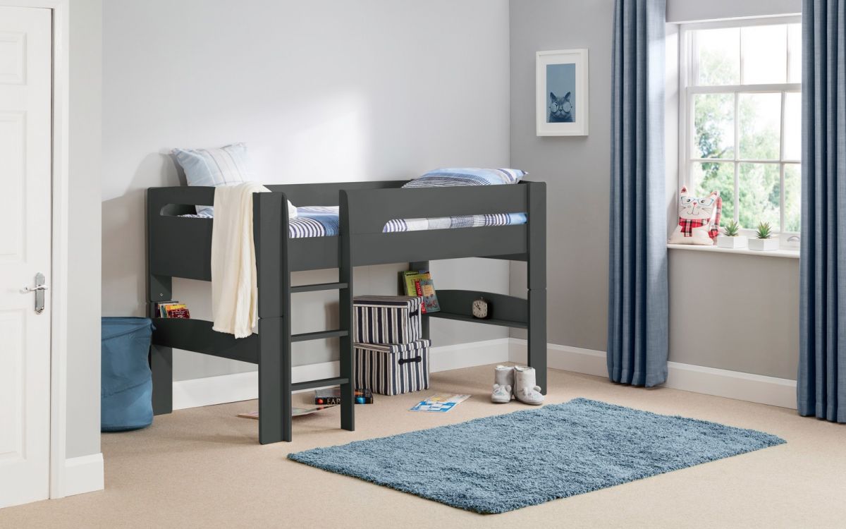 pluto cabin bed anthracite roomset pluto cabin bed anthracite roomset