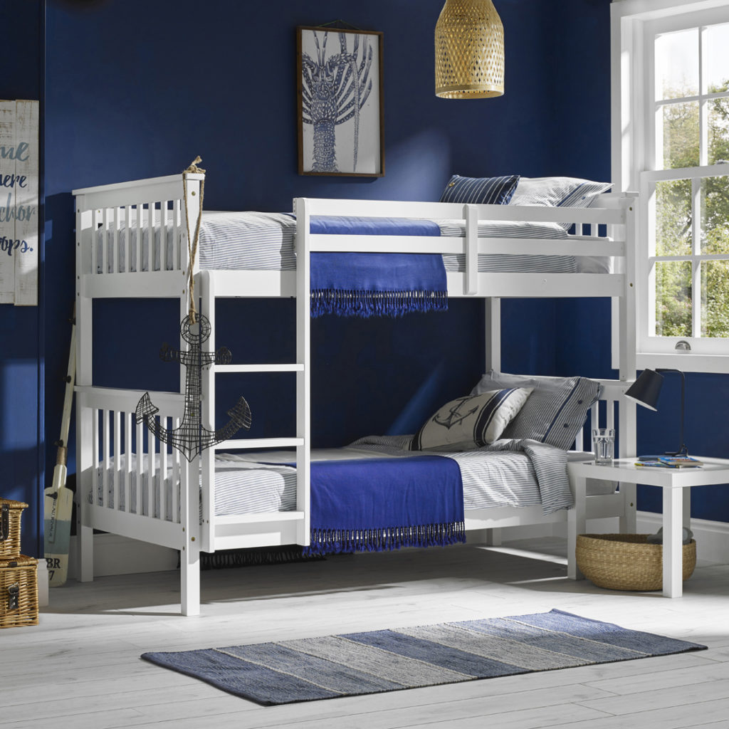 Leo Bunk Bed White Leo Bunk Bed White