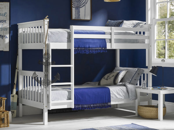 Leo Bunk Bed White
