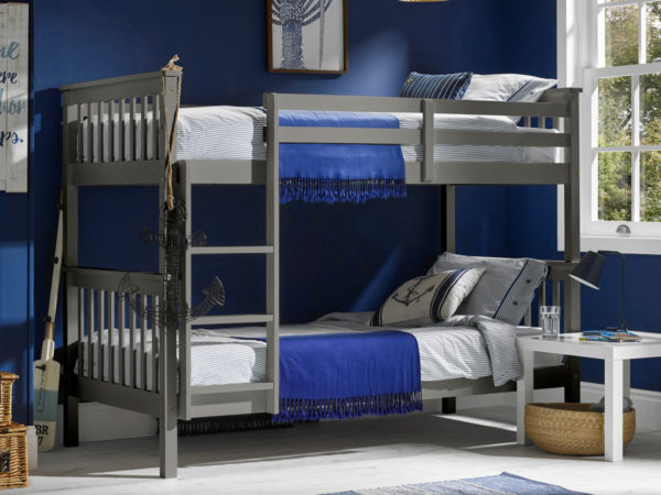 leo bunk bed grey