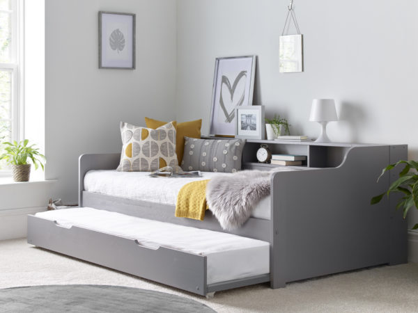 Grey day bed main part open original
