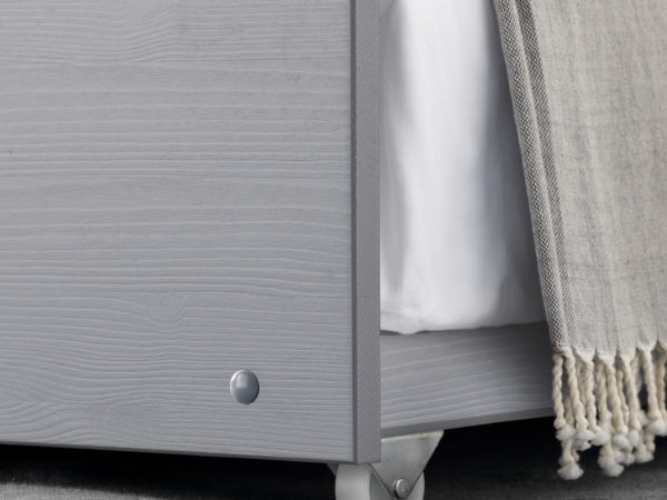 Grey daybed wheel detail original