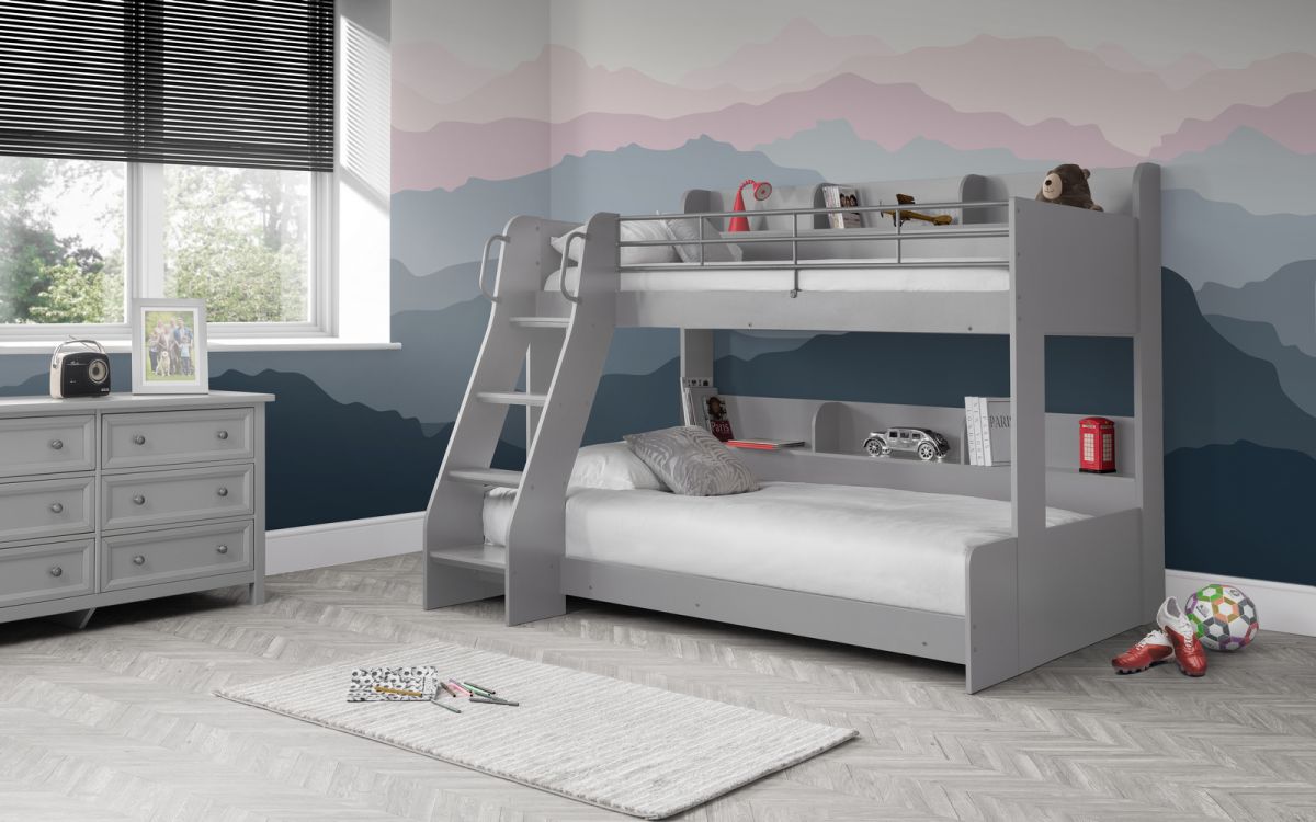 domino triple sleeper light grey roomset domino triple sleeper light grey roomset