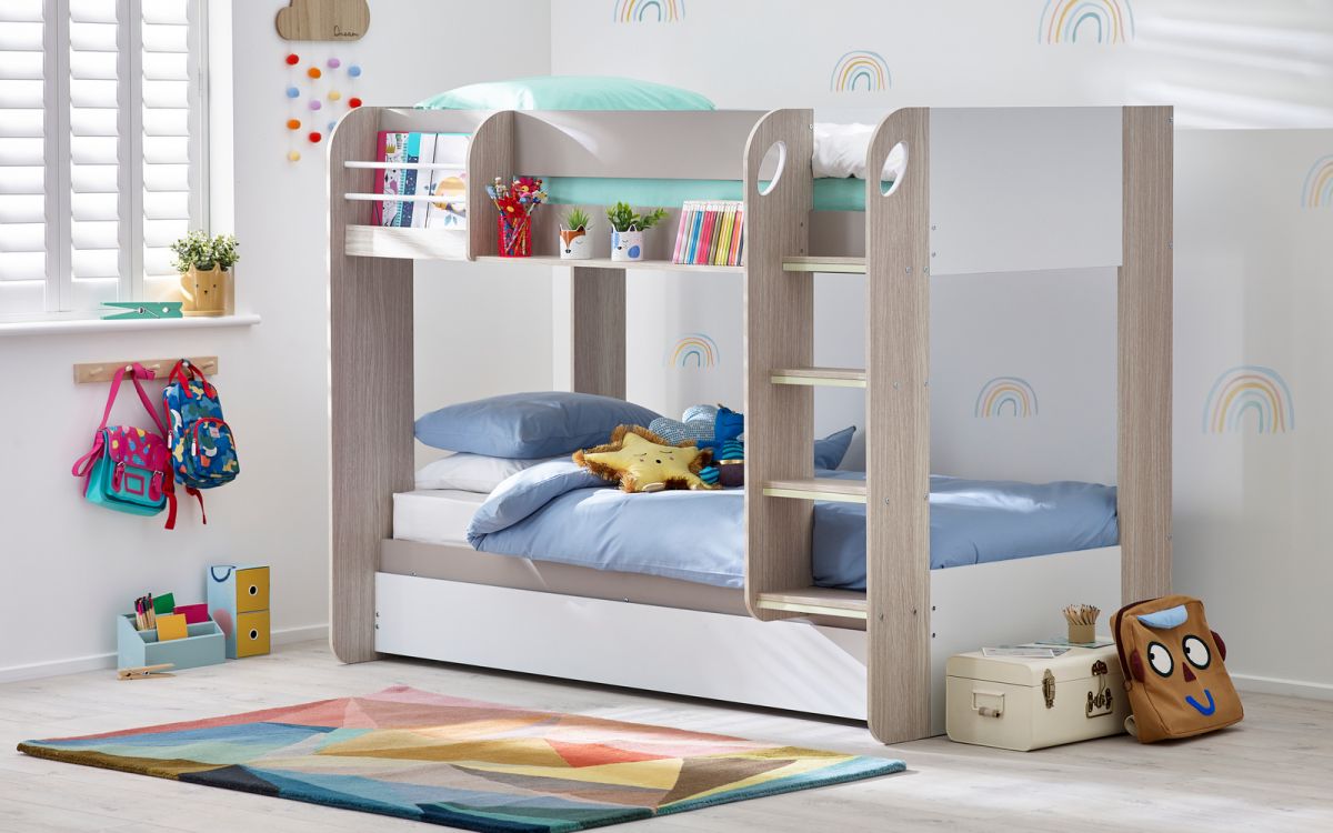 mars bunk taupe roomset mars bunk taupe roomset