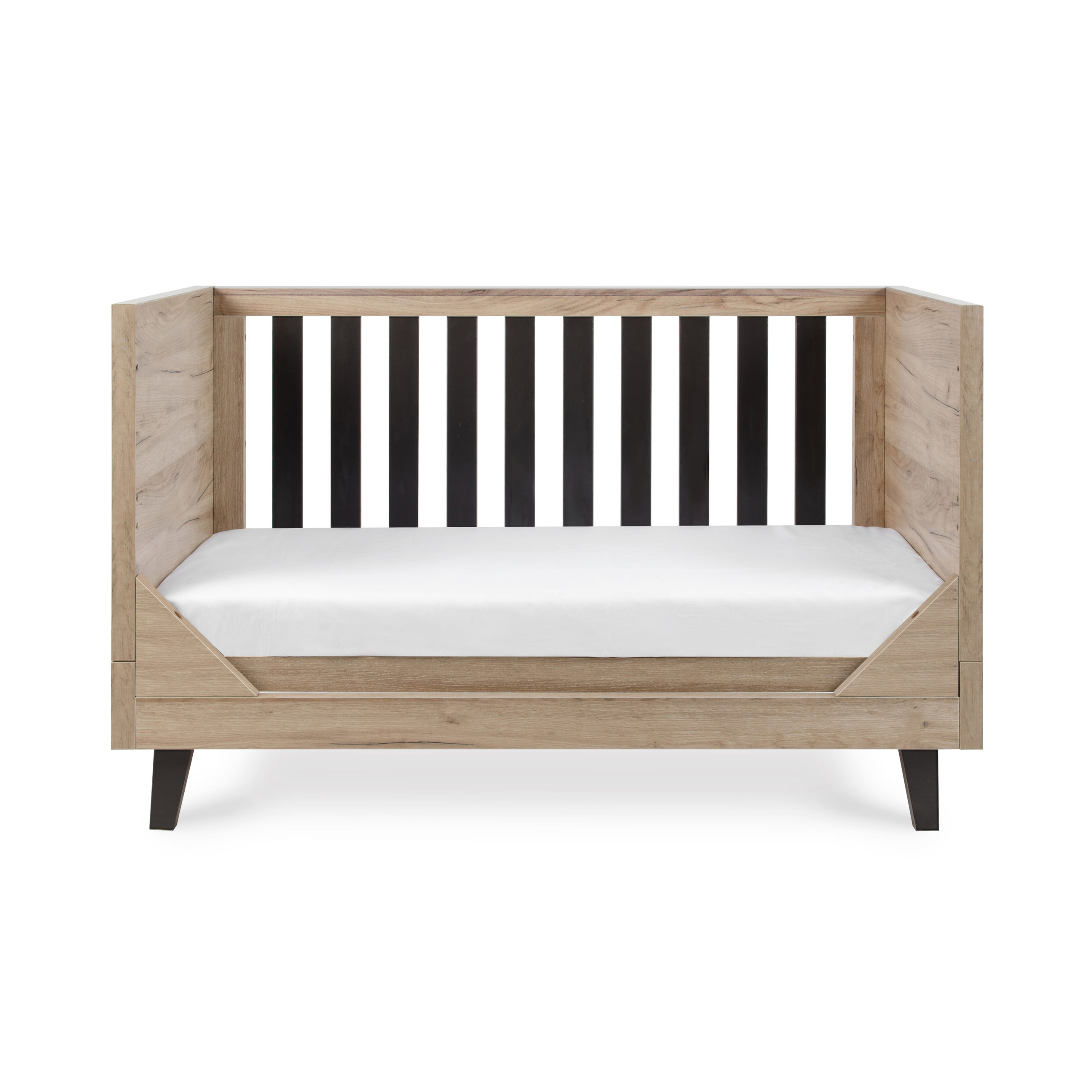 Como Cot Bed Distressed Oak Slate Grey 12 Como Cot Bed Distressed Oak Slate Grey 12