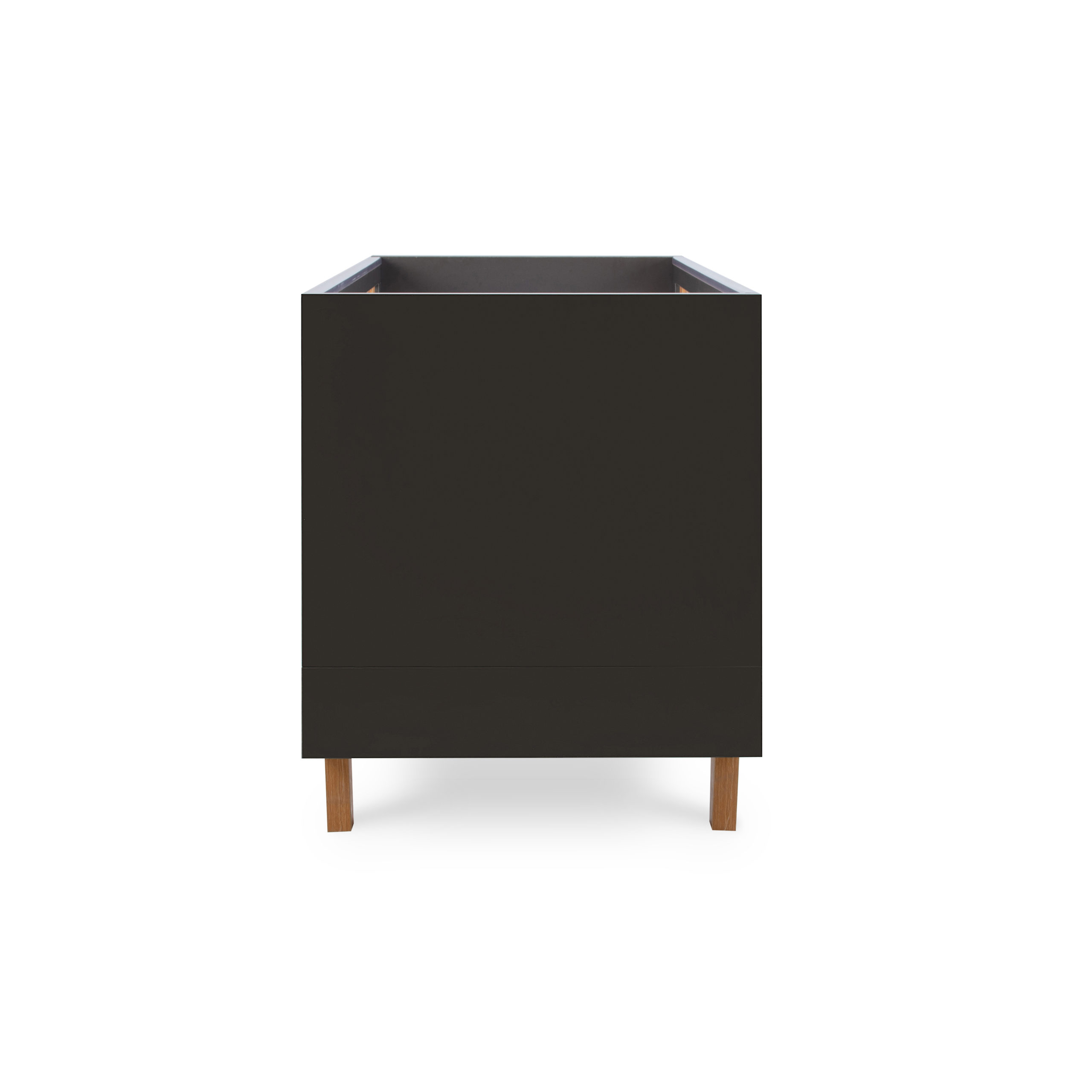 Como Cot Bed Slate Grey Rosewood 10 Como Cot Bed Slate Grey Rosewood 10