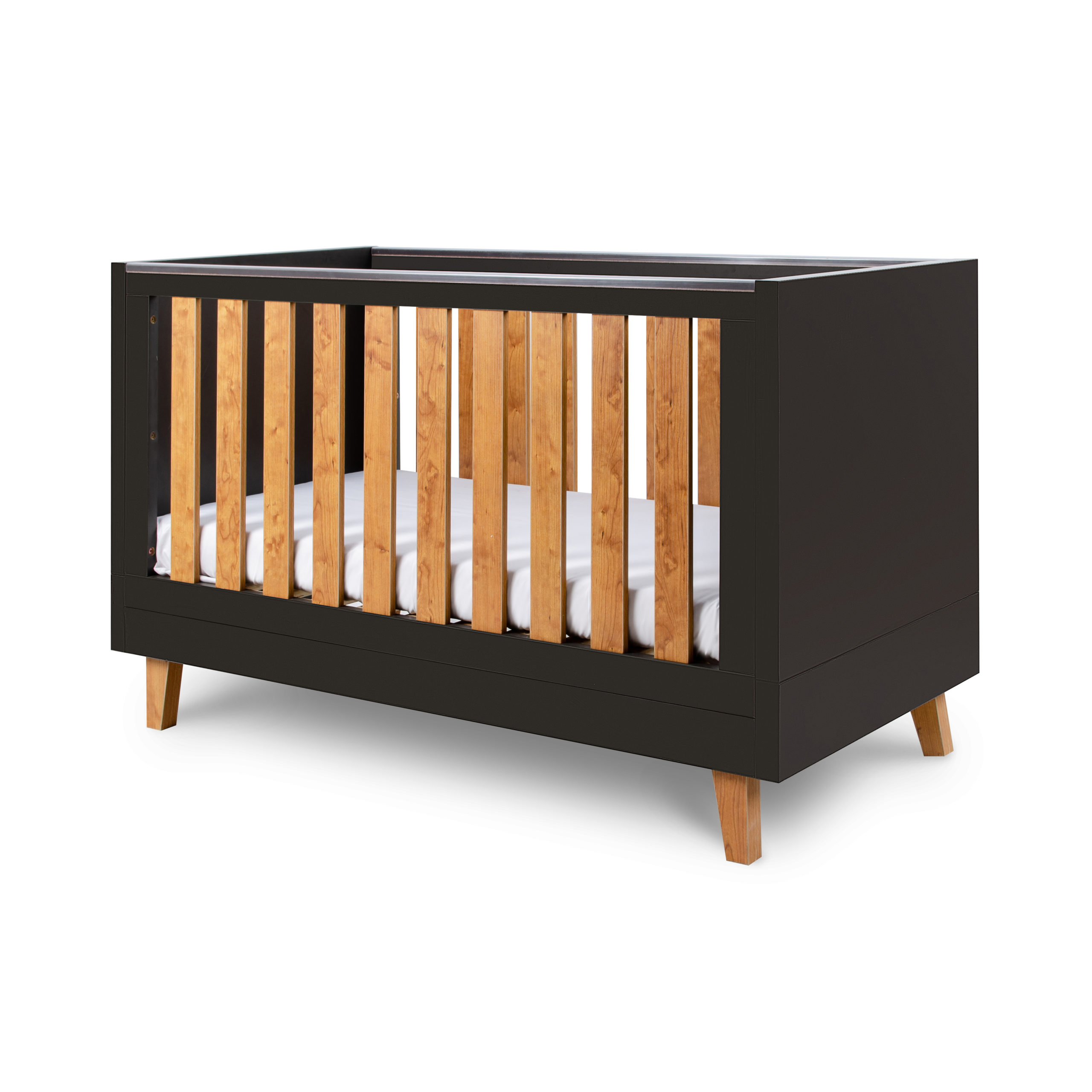 Como Cot Bed Slate Grey Rosewood 9 Como Cot Bed Slate Grey Rosewood 9