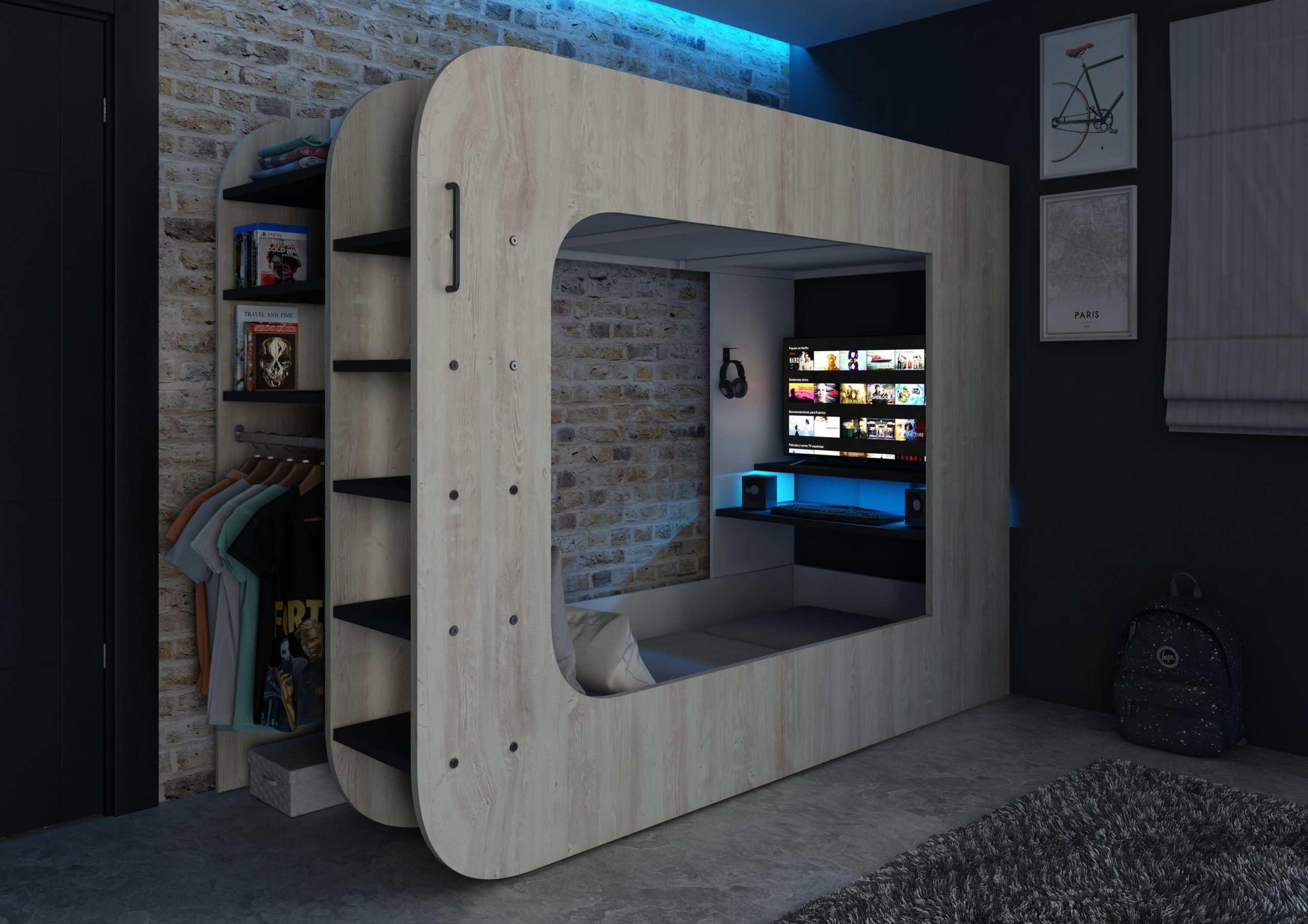 LoftPod Solo 4 4 LoftPod Solo 4 4