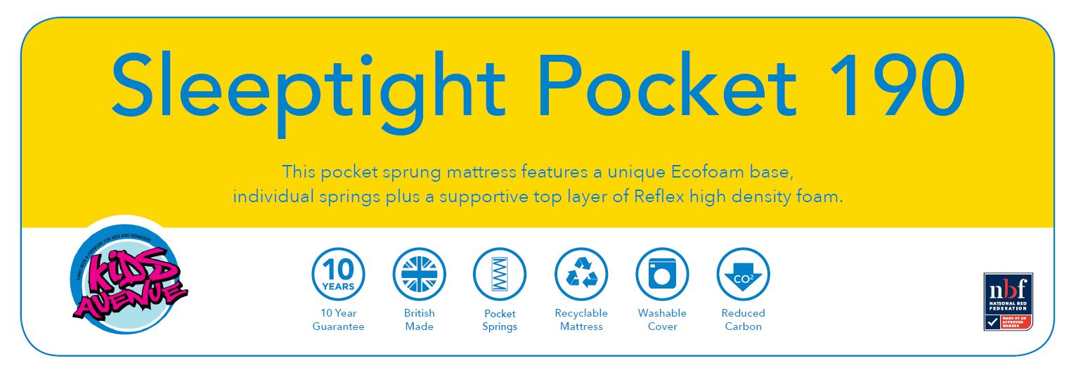Sleeptight Pocket 190cm Label (YELLOW LABEL) Sleeptight Pocket 190cm Label (YELLOW LABEL)