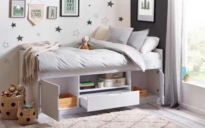 atom low sleeper white open roomset atom low sleeper white open roomset