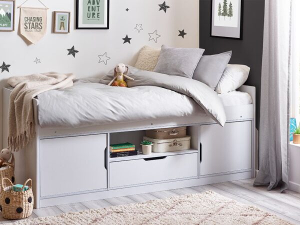 atom low sleeper white roomset
