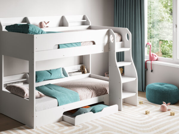 Flick Bunk Bed White tz6