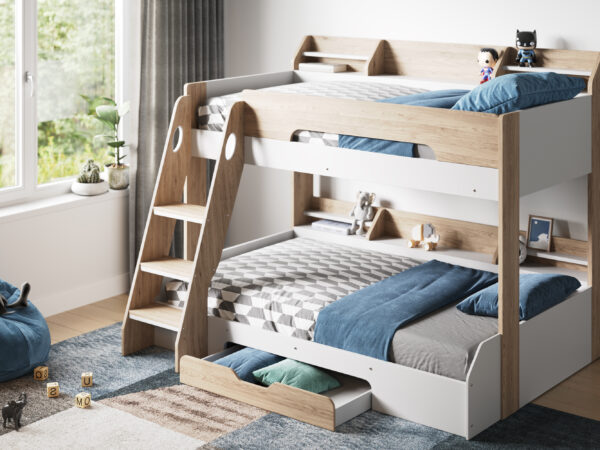 Flick Triple Bed tz1(oak) 2