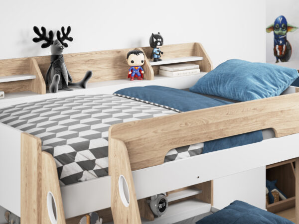 Flick Triple Bed tz1(oak) 4
