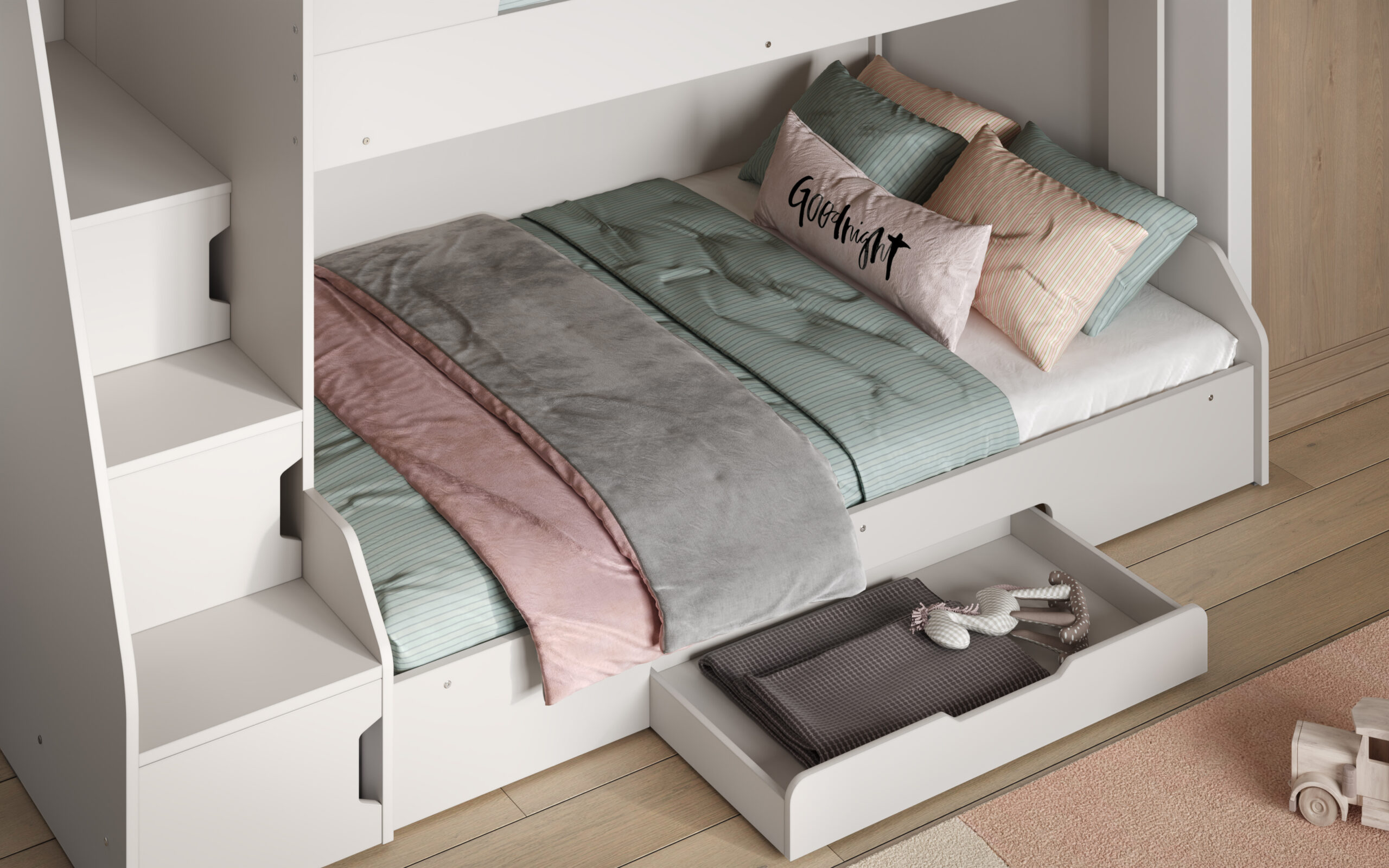 Slick Triple Bunk Bed tz2(8) Slick Triple Bunk Bed tz2(8)