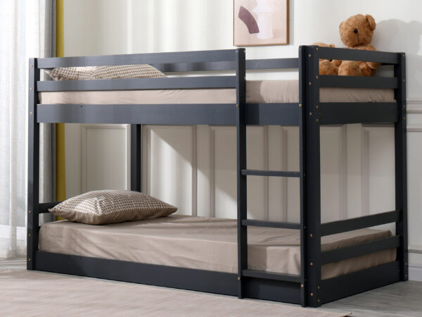 Spark low bunk bed Grey 3