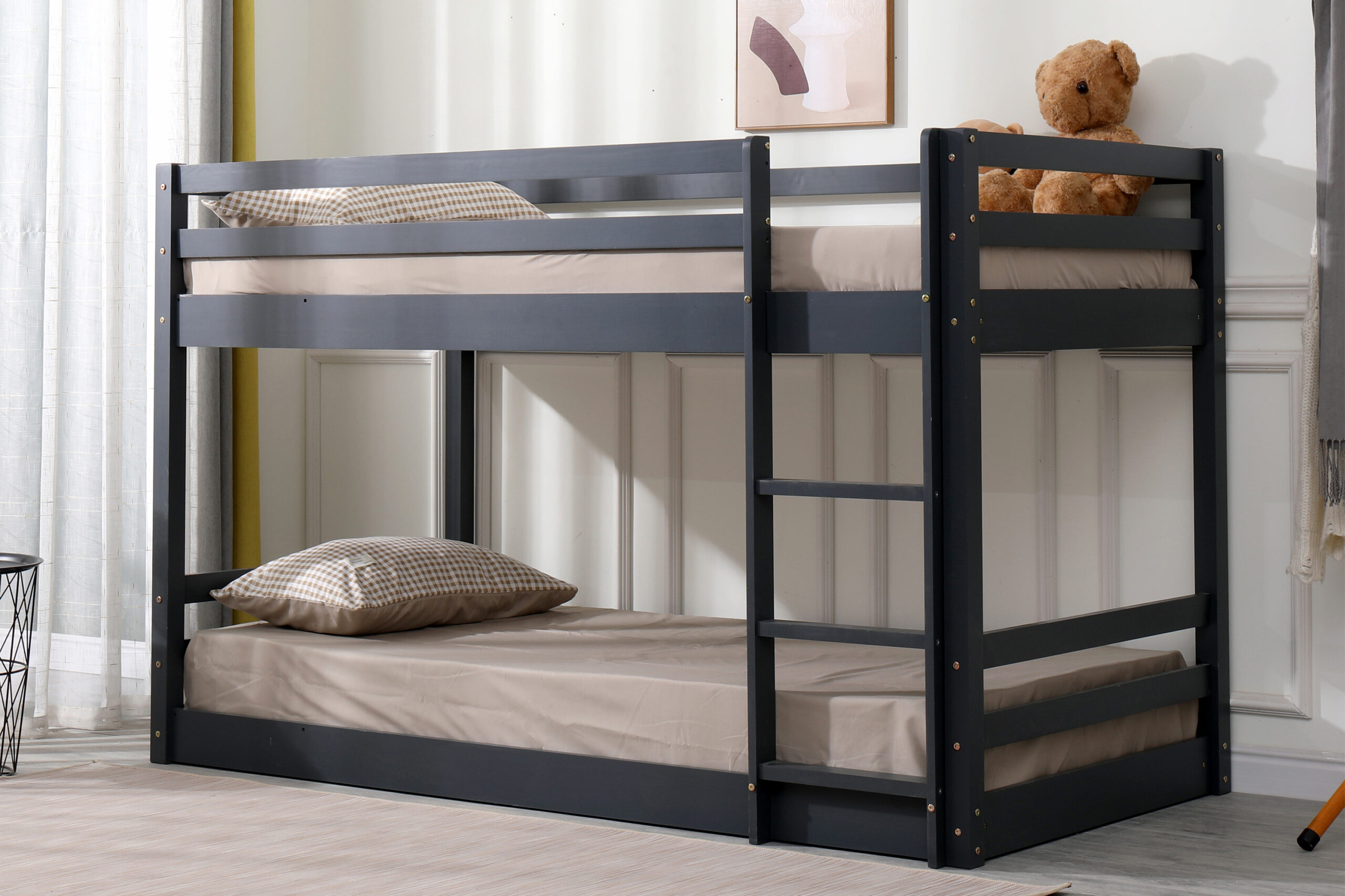 Spark low bunk bed Grey 3 Spark low bunk bed Grey 3
