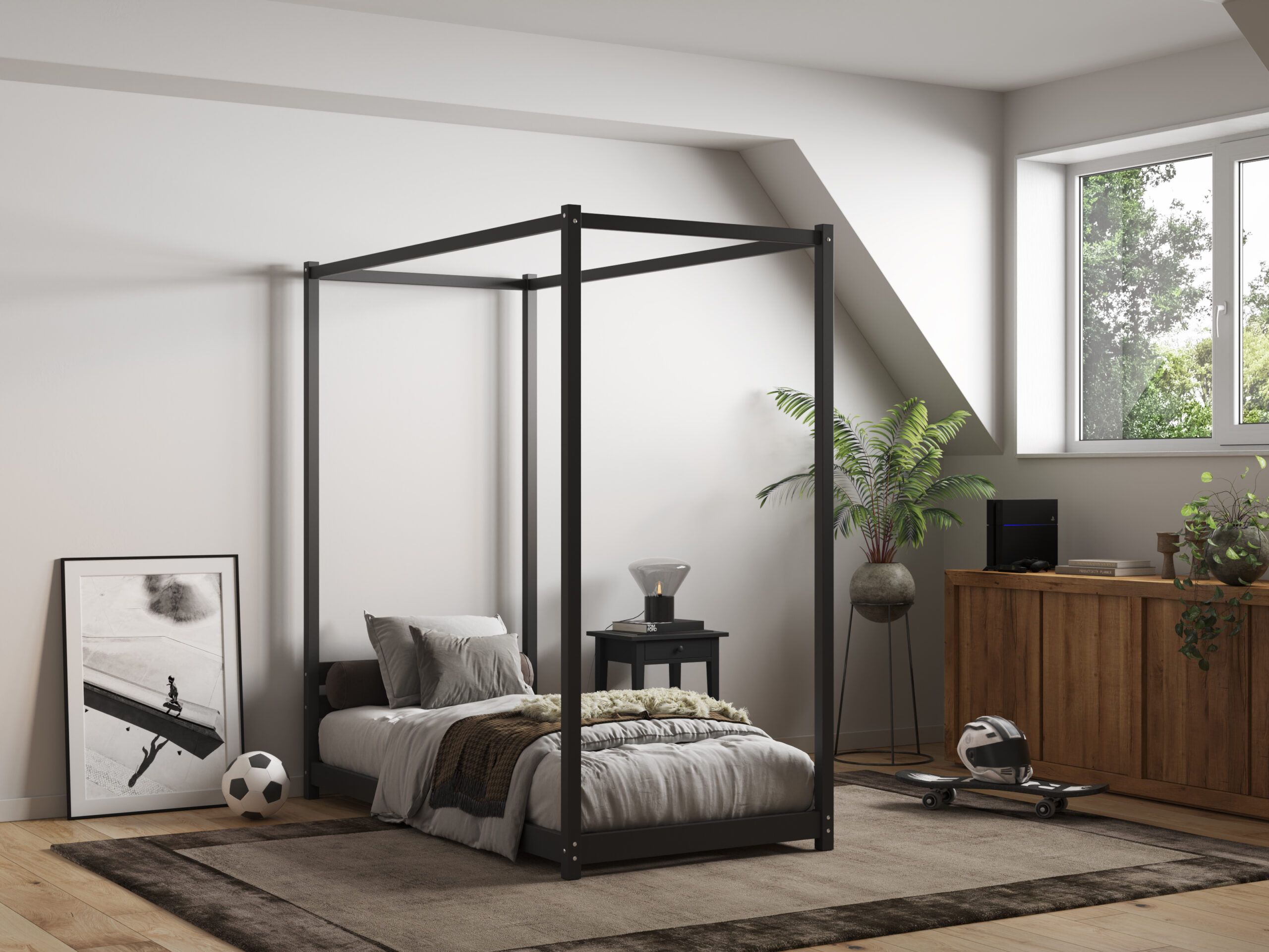 Zara Four Poster Bed tz1(7) Zara Four Poster Bed tz1(7)