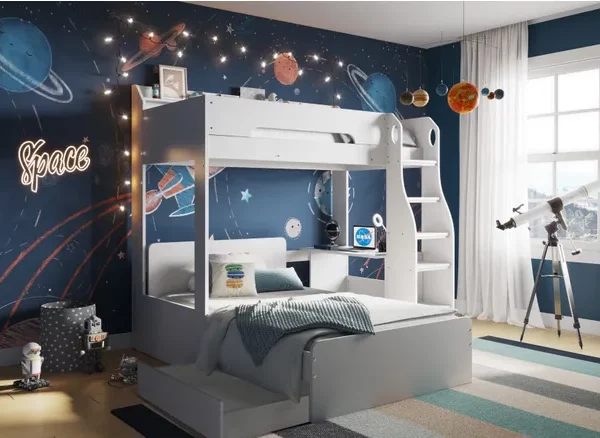 cosmic l shape bunk bed 1