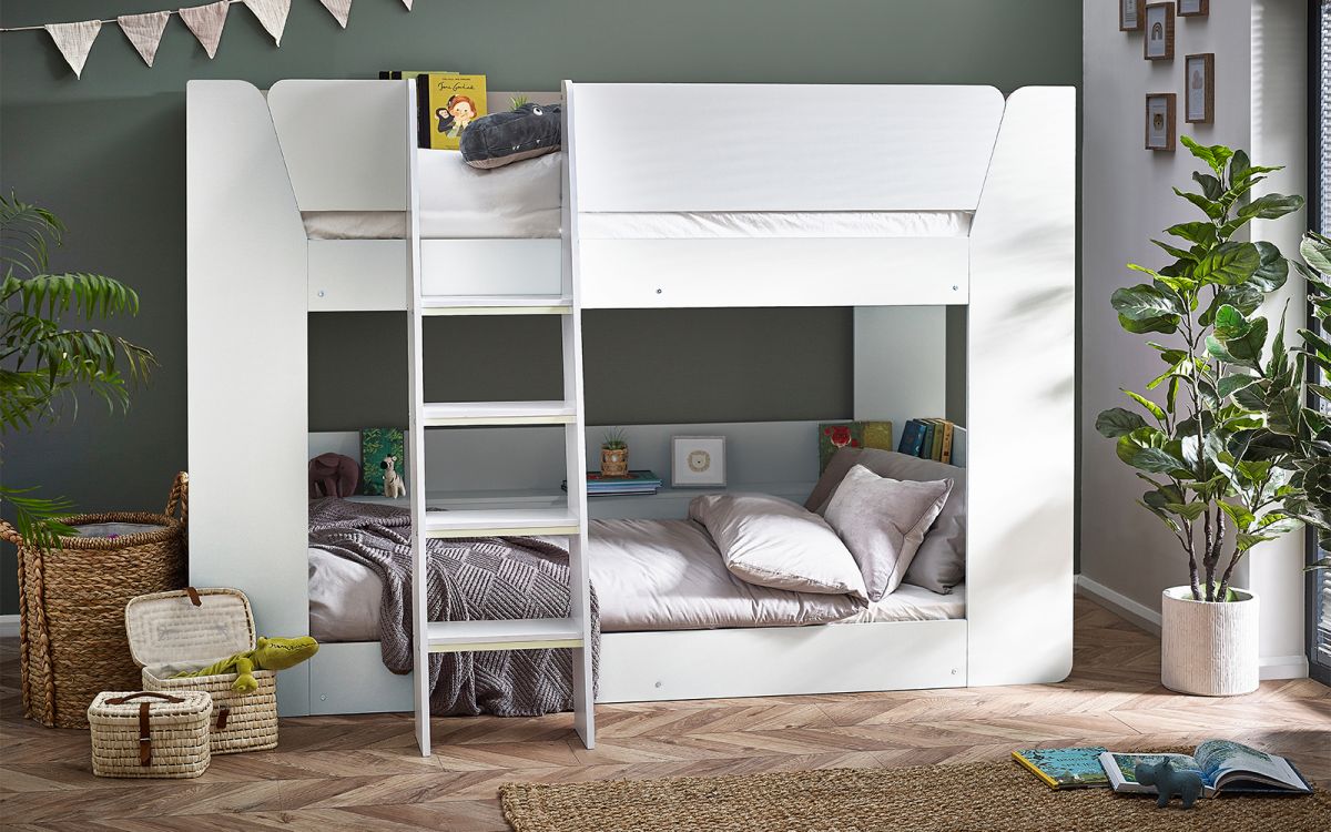par201 parsec bunk bed all white roomset 1 par201 parsec bunk bed all white roomset 1