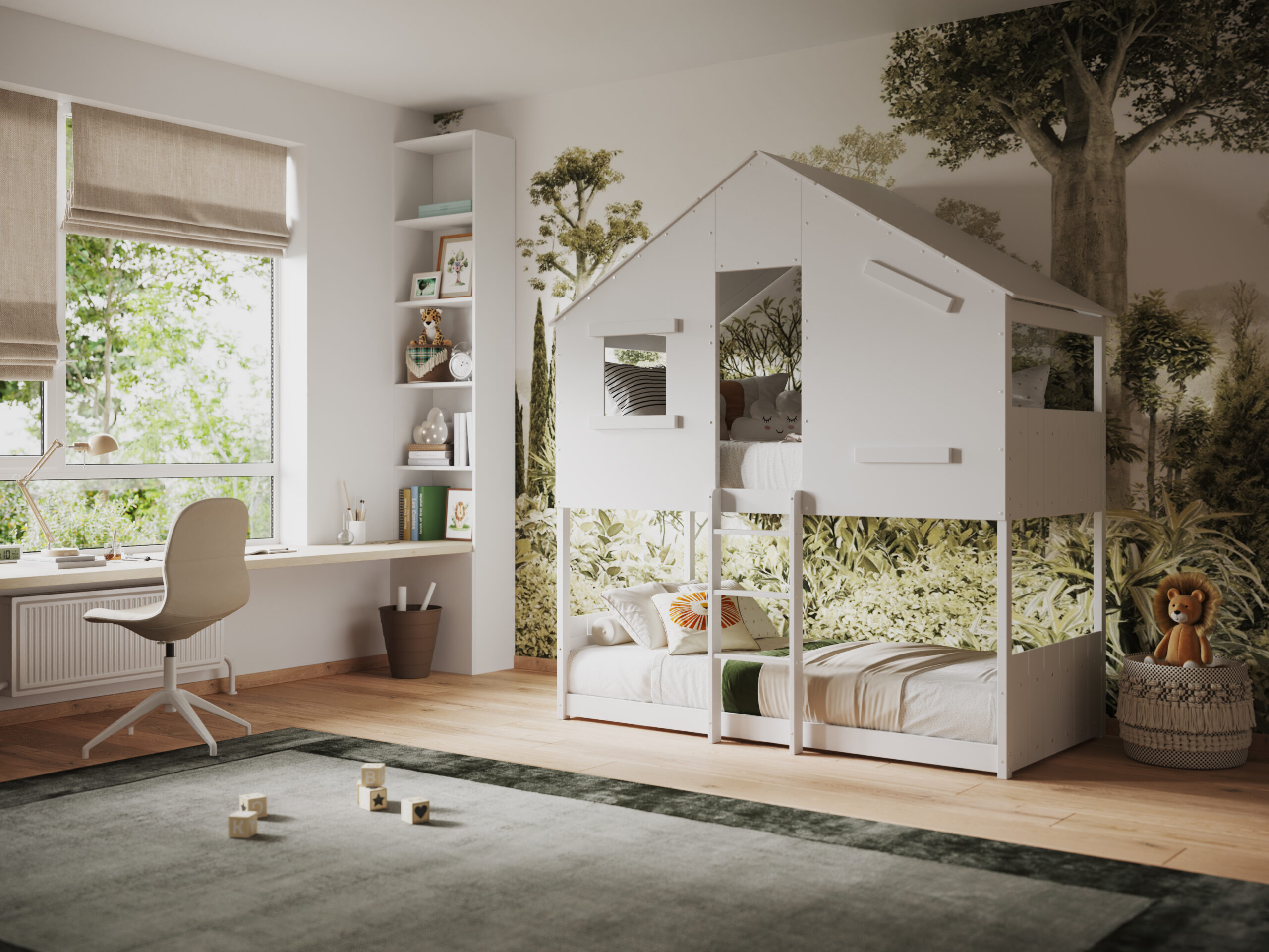 Jungle Bed Bunk tz2(4)