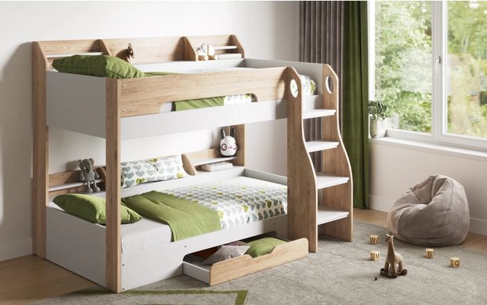 flick bunk bed oak tz6 flick bunk bed oak tz6