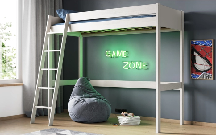 gaming highsleeper bed tz10 1 white 1 gaming highsleeper bed tz10 1 white 1