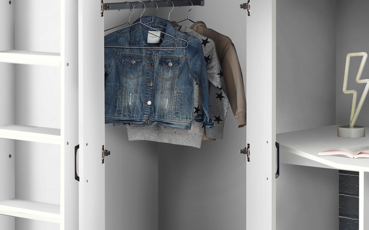 hercules highsleeper white wardrobe detail hercules highsleeper white wardrobe detail