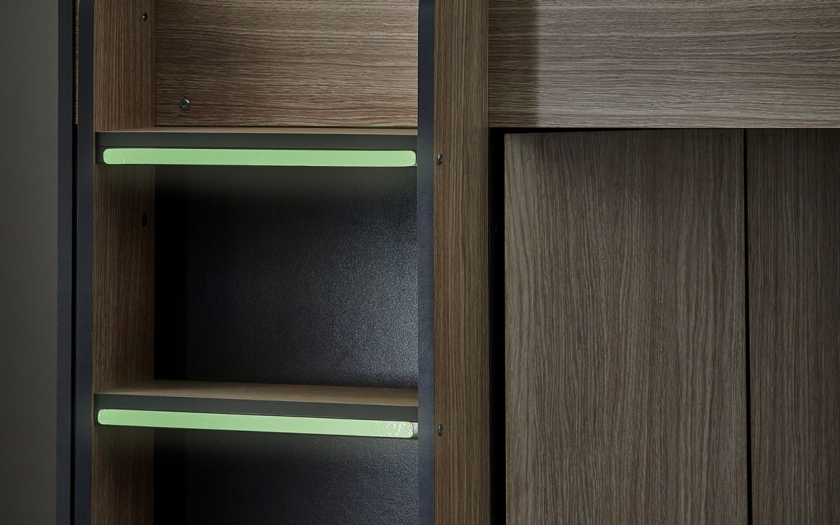 hercules highsleeper woodgrain anthracite glow in the dark steps hercules highsleeper woodgrain anthracite glow in the dark steps