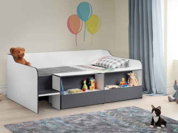 ste105 stella low sleeper charcoal white roomset 1