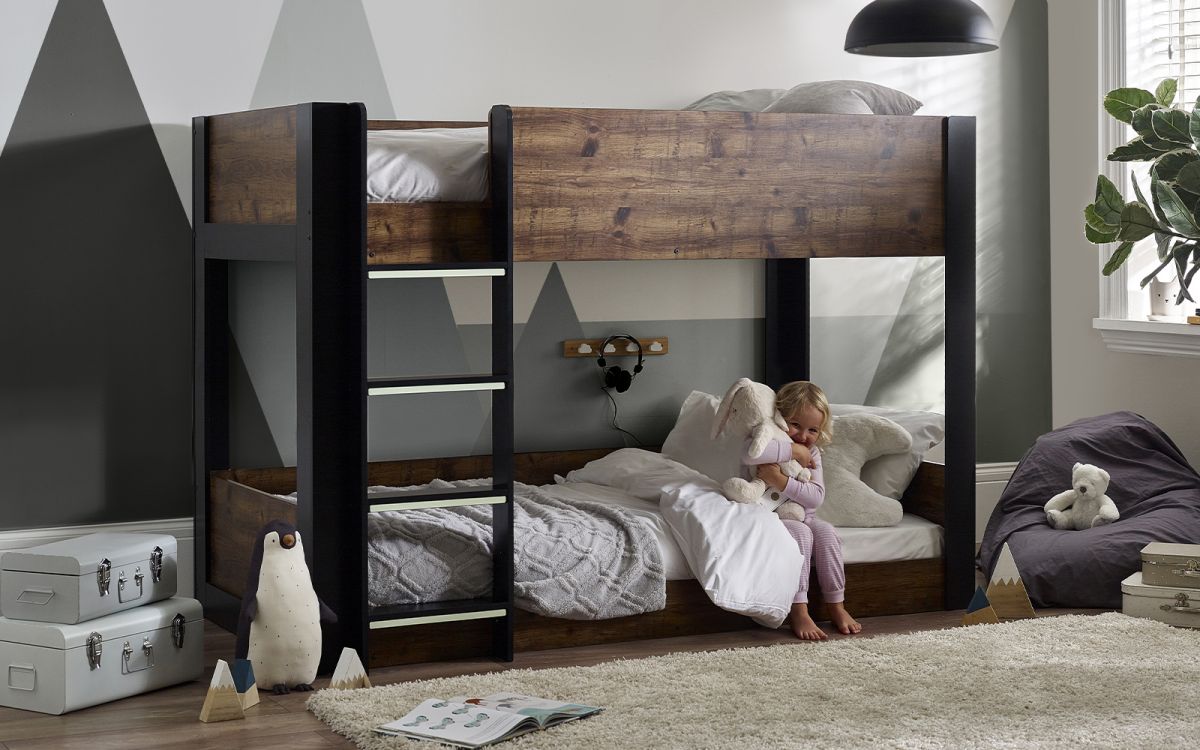 sol102 solomon bunk rustic black roomset 1 sol102 solomon bunk rustic black roomset 1